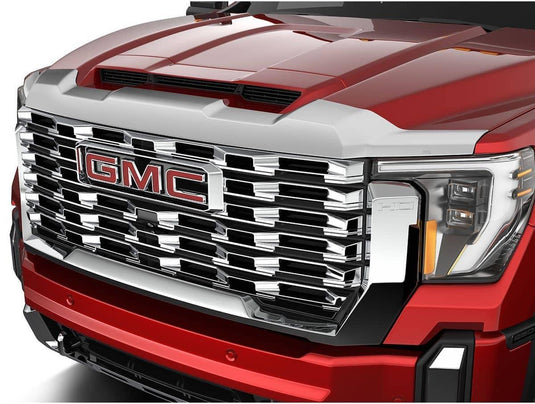 Husky Liners Aeroskin Low Profile Hood Protector, Chrome - 2023-2024 Nissan Navara