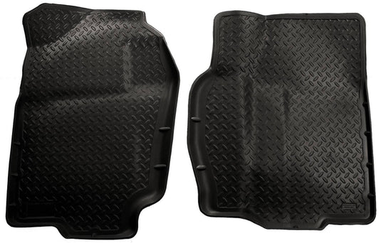 Husky Liners Classic Style Floor Liners, Front, Black, Regular/Extended/Crew Cab - 1994-2001 Dodge Ram 1500, 1994-2002 Dodge Ram 2500/3500