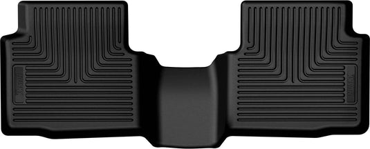 Husky Liners X-act Contour Floor Liner, Rear, Black, Excluding Hybrid - 2024-2025 Ford Escape
