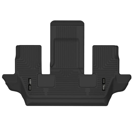 Husky Liners X-act Contour Floor Liner, 3rd Row, Black, 6 Passenger, With Second Row Bucket Seats - 2021-2026 Jeep Grand Cherokee L