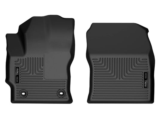 Husky Liners X-act Contour Floor Liners, Front, Black, FWD - 2022-2026 Toyota Corolla Cross