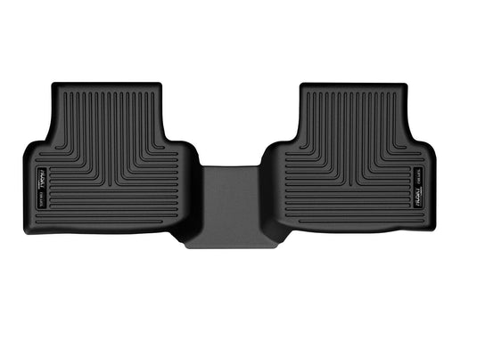 Husky Liners X-act Contour Floor Liner, Rear, Black - 2022-2026 Volkswagen Taos