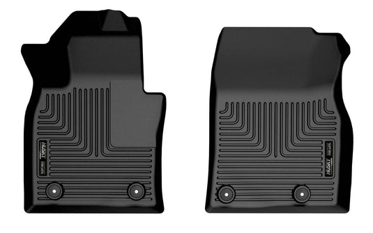 Husky Liners X-act Contour Floor Liners, Front, Black - 2023-2026 Mazda CX-50