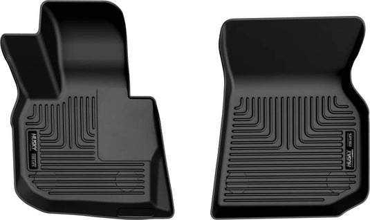 Husky Liners X-act Contour Floor Liners, Front, Black - 2018-2024 BMW X3