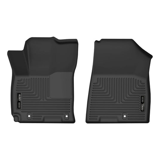 Husky Liners X-act Contour Floor Liners, Front, Black - 2020-2026 Hyundai Venue