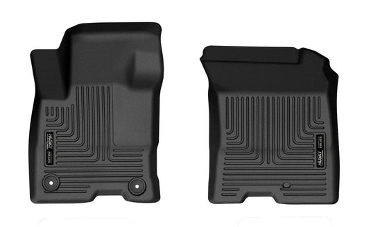 Husky Liners X-act Contour Floor Liners, Front, Black - 2022-2026 Ford Maverick Hybrid