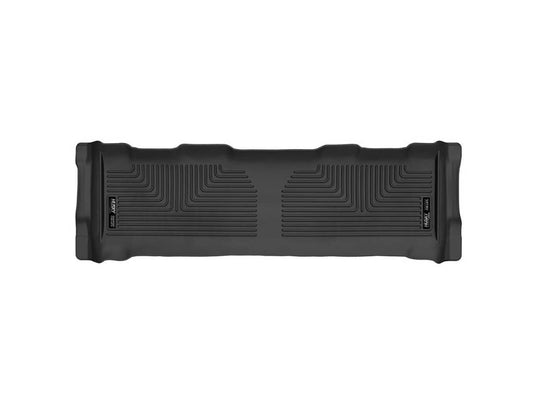 Husky Liners X-act Contour Floor Liner, Rear, Black, Crew Cab - 1999-2007 Ford F-250 Super Duty