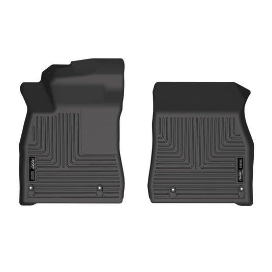 Husky Liners X-act Contour Floor Liners, Front, Black - 2020-2025 Nissan Sentra