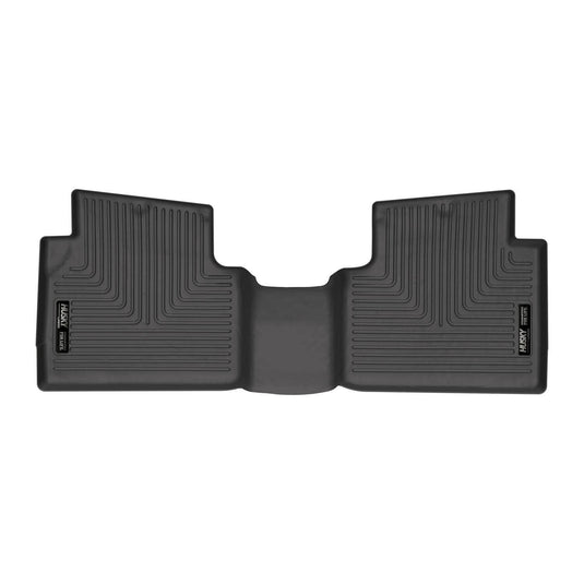 Husky Liners X-act Contour Floor Liners, Rear, Black - 2020-2022 Ford Escape Hybrid