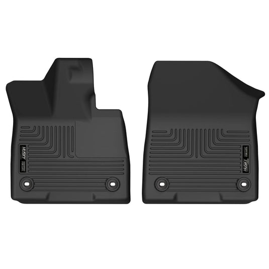 Husky Liners X-act Contour Floor Liners, Front, Black - 2021-2026 Toyota Sienna