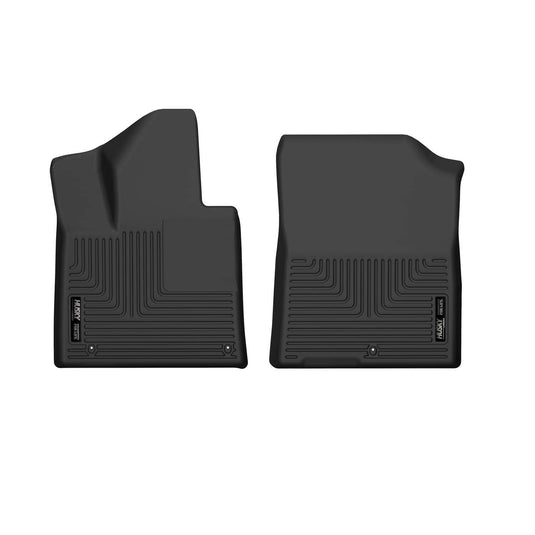 Husky Liners X-act Contour Floor Liners, Front, Black, Excluding Hybrid and Plug-in Hybrid - 2021-2026 Kia Sorento