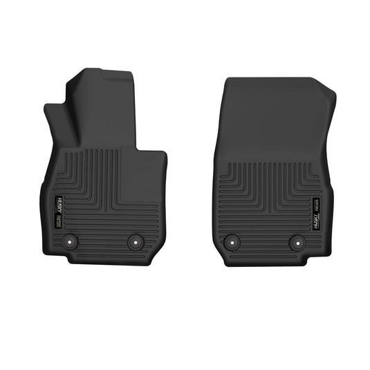 Husky Liners X-act Contour Floor Liners, Front, Black - 2019-2026 Mazda 3, 2020-2026 Mazda CX-30