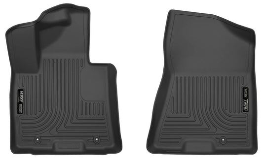 Husky Liners X-act Contour Floor Liners, Front, Black - 2019-2021 Hyundai Tucson, 2017-2022 Kia Sportage