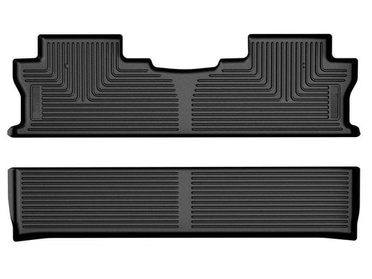 Husky Liners X-act Contour Floor Liner, Rear, Black - 2018-2026 Honda Ridgeline