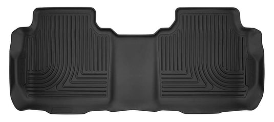 Husky Liners X-act Contour Floor Liner, Rear, Black, 5 Passenger or 6 Passenger or 7 Passenger (Acadia) - 2017-2023 GMC Acadia, 2017-2025 Cadillac XT5, 2019-2026 Chevrolet Blazer