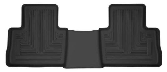 Husky Liners X-act Contour Floor Liner, Rear, Black - 2019-2025 Toyota RAV4/RAV4 Hybrid, 2021-2024 Toyota RAV4 Prime, 2025 Toyota RAV4 Plug-In Hybrid
