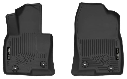 Husky Liners X-act Contour Floor Liners, Front, Black - 2017-2025 Mazda CX-5