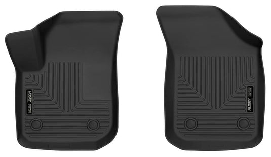 Husky Liners X-act Contour Floor Liners, Front, Black - 2016-2020 Buick Envision