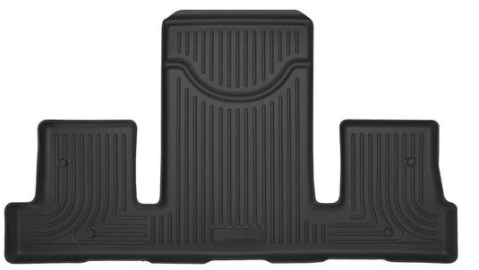 Husky Liners X-act Contour Floor Liner, 3rd Row, Black, With Second Row Buckets - 2007-2010 Saturn Outlook, 2007-2016 GMC Acadia, 2008-2017 Buick Enclave, 2009-2017 Chevrolet Traverse, 2017 GMC Acadia Limited