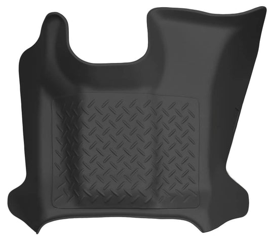 Husky Liners X-act Contour Center Hump Floor Liner, Front, Black, Extended/Crew Cab, Without 4x4 Floor Shifter - 2011-2016 Ford F-250 Super Duty/F-350 Super Duty