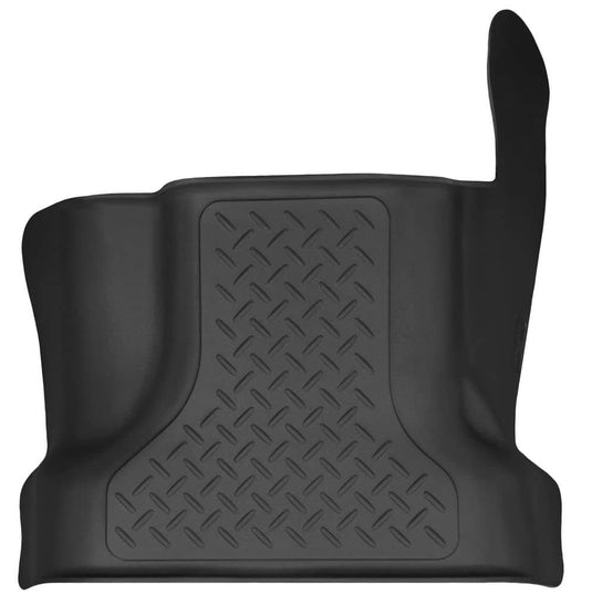 Husky Liners X-act Contour Center Hump Floor Liner, Front, Black, Extended/Crew Cab - 2015-2026 Ford F-150, 2017-2026 Ford F-250 Super Duty/F-350 Super Duty