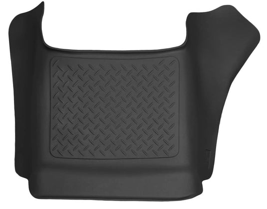 Husky Liners X-act Contour Center Hump Floor Liner, Front, Black, Regular/Quad Cab (1500), Regular/Quad/Mega Cab (03-09 HD), Regular Cab (10-18 HD), 2WD Only (2002-2009) - 2002-2018 Ram 1500, 2019-2024 Ram 1500 Classic, 2003-2018 Ram 2500/3500