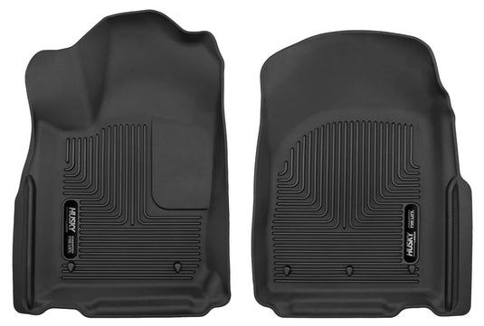Husky Liners X-act Contour Floor Liners, Front, Black - 2011-2026 Dodge Durango, 2011-2021 Jeep Grand Cherokee, 2022 Jeep Grand Cherokee WK