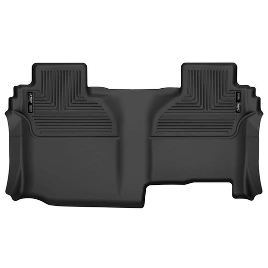 Husky Liners X-act Contour Floor Liner, Rear, Black, Mega Cab - 2019-2026 Ram 2500/3500