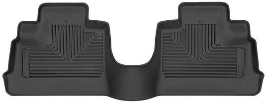 Husky Liners X-act Contour Floor Liner, Rear, Black, 4-Door - 2007-2017 Jeep Wrangler, 2018 Jeep Wrangler JK