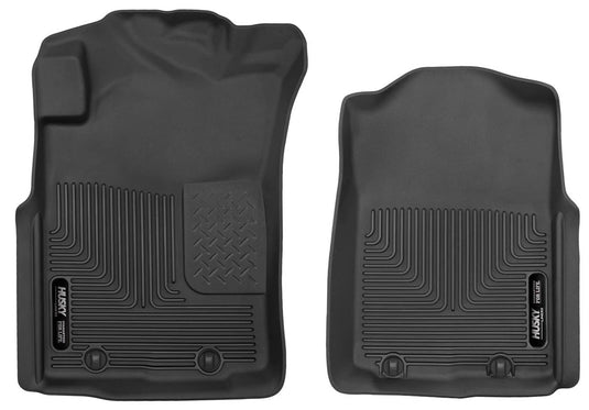 Husky Liners X-act Contour Floor Liners, Front, Black, Regular/Extended/Double Cab - 2005-2011 Toyota Tacoma