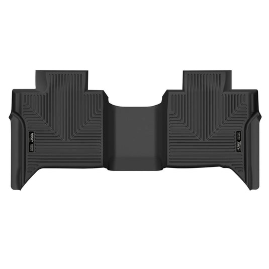 Husky Liners X-act Contour Floor Liner, Rear, Black, CrewMax Cab - 2022-2026 Toyota Tundra/Tundra Hybrid
