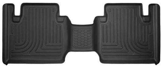 Husky Liners X-act Contour Floor Liner, Rear, Black, Extended Cab - 2012-2023 Toyota Tacoma