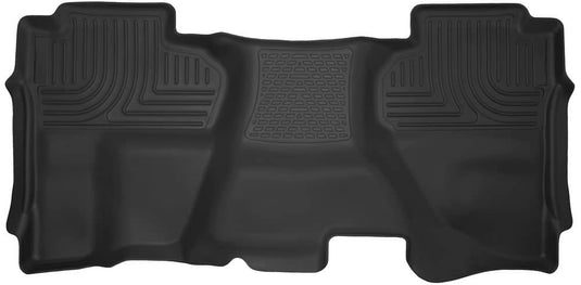 Husky Liners X-act Contour Floor Liner, Rear, Black, Extended Cab, Full Coverage - 2014-2018 Silverado/Sierra 1500, 2015-2019 Silverado/Sierra 2500 HD/3500 HD & more
