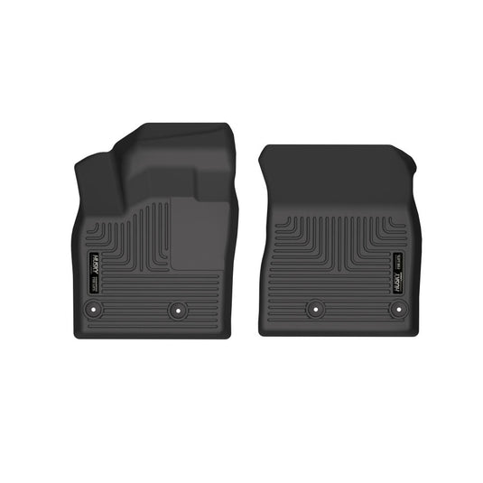 Husky Liners X-act Contour Floor Liners, Front, Black - 2021-2026 Nissan Rogue
