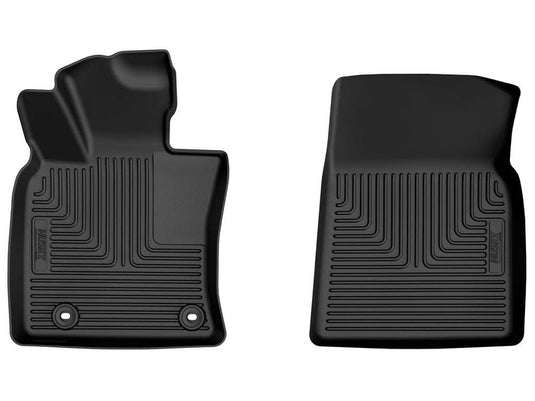 Husky Liners X-act Contour Floor Liners, Front, Black - 2024-2026 Chevrolet Equinox EV