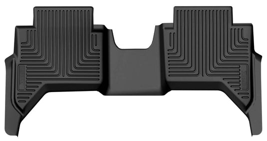 Husky Liners X-act Contour Floor Liner, Rear, Black, Crew Cab - 2024-2026 Ford Ranger