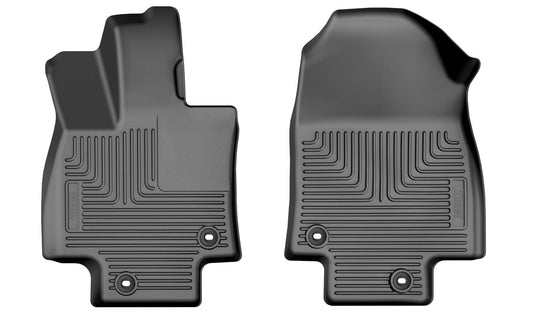 Husky Liners X-act Contour Floor Liners, Front, Black - 2024-2026 Toyota Grand Highlander/Grand Highlander Hybrid