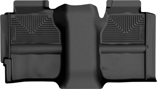 Husky Liners X-act Contour Floor Liner, Rear, Black, Extended Cab - 2000-2006 Chevrolet Silverado 1500, GMC Sierra 1500, 2001-2006 Chevrolet Silverado 2500 HD, GMC Sierra 2500 HD