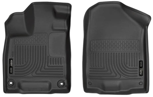 Husky Liners X-act Contour Floor Liners, Front, Black - 2017-2026 Honda Ridgeline