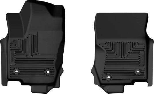 Husky Liners X-act Contour Floor Liners, Front, Black - 2024-2026 Lexus GX, Toyota Land Cruiser