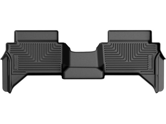 Husky Liners X-act Contour Floor Liner, Rear, Black, Double Cab, Excluding Hybrid - 2024-2026 Toyota Tacoma