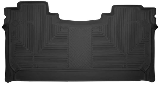 Husky Liners X-act Contour Floor Liner, Rear, Black, Crew Cab, With Factory Storage Box - 2019-2026 Ram 1500