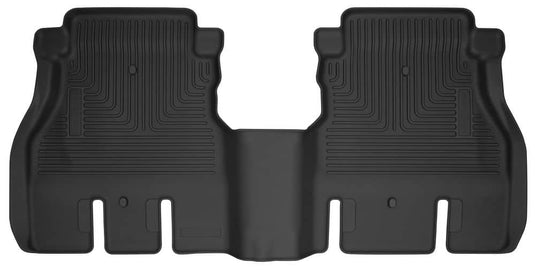 Husky Liners X-act Contour Floor Liner, Rear, Black, 4-Door, Excluding 4xe - 2018-2026 Jeep Wrangler JL