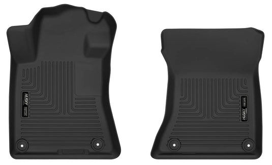 Husky Liners X-act Contour Floor Liners, Front, Black - 2019-2026 Nissan Altima