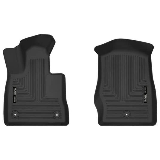 Husky Liners X-act Contour Floor Liners, Front, Black - 2020-2026 Ford Explorer