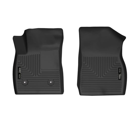 Husky Liners X-act Contour Floor Liners, Front, Black - 2020-2026 Buick Encore GX, 2021-2026 Chevrolet Trailblazer