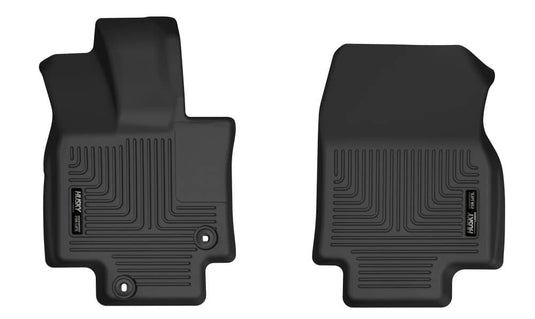 Husky Liners X-act Contour Floor Liners, Front, Black - 2020-2026 Toyota Highlander/Highlander Hybrid