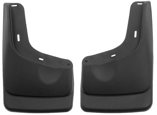 Husky Liners Custom Molded Mud Guards, Front, Black, With Flares - 2004-2014 Ford F-150, 2006-2008 Lincoln Mark LT
