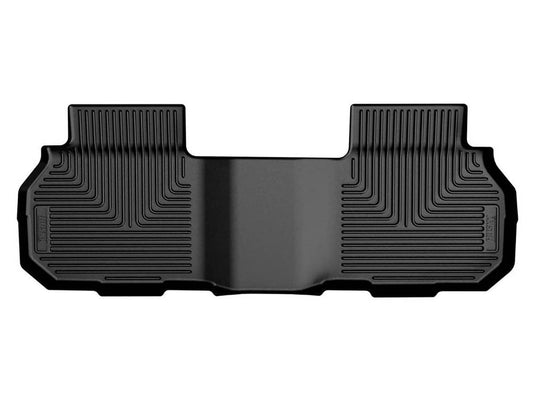 Husky Liners X-act Contour Floor Liners, Rear, Black, With 2nd Row Bench Seats - 2025-2026 Buick Enclave, 2024-2026 Chevrolet Traverse, 2025-2026 GMC Acadia