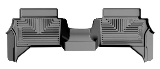 Husky Liners X-act Contour Floor Liner, Rear, Black, Double Cab - 2024-2026 Toyota Tacoma Hybrid